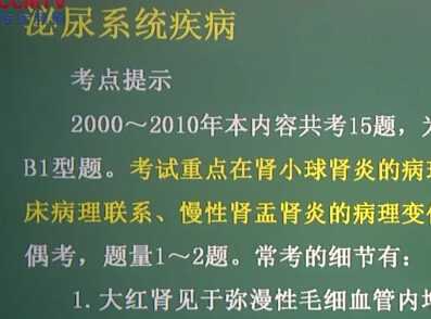 病理学：泌尿系统疾病