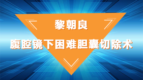 黎朝良：腹腔镜下困难胆囊切除术