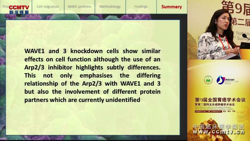 HoiPing Weeks：前列腺癌转移中WAVE1、WAVE2和Arp23复合体之间的关系