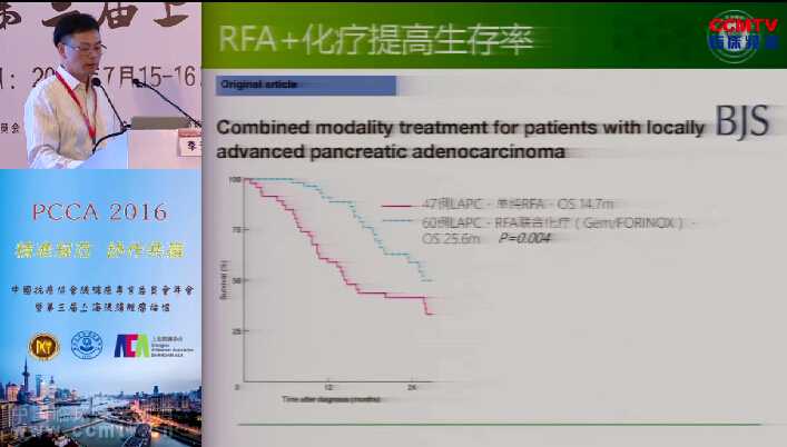 李升平：消融联合化疗在局部晚期胰腺癌中的应用